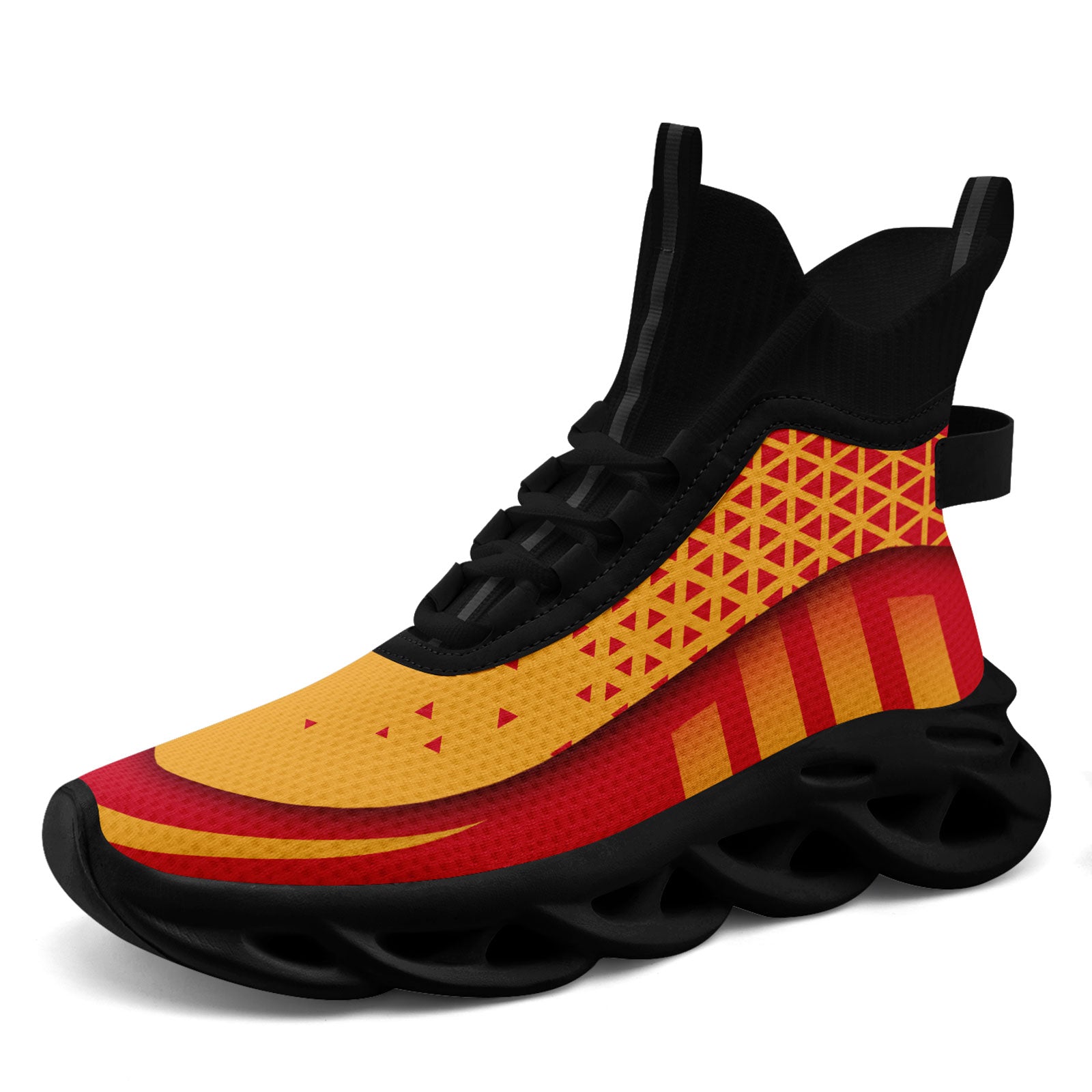 Custom Maxsoul Personalized Sneakers for Men & Women - Breathable Lightweight Running Shoes FN029A D023032 (Size 10) - Perfect for Gym, Jogging & Casual Wear