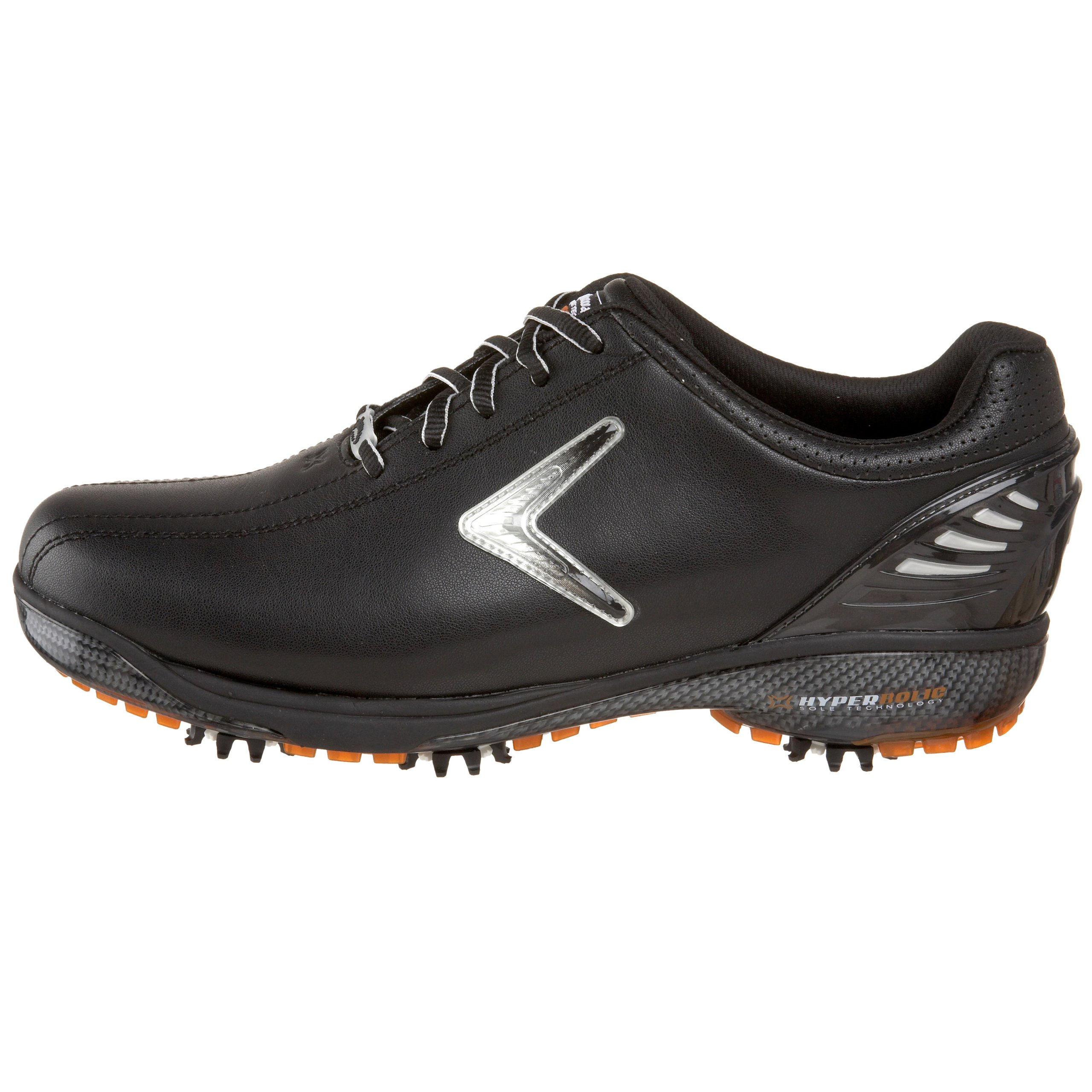 Callaway Men's Hyperbolic Golf Shoes - Lightweight & Waterproof Spiked Golf Shoes for Men - Perfect for Golf Tournaments & Casual Play