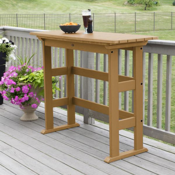 Lehigh Bar Height Balcony Table - Outdoor Bistro Table for Small Spaces, Patio, Deck & Balcony - Perfect for Coffee, Drinks & Dining Al Fresco