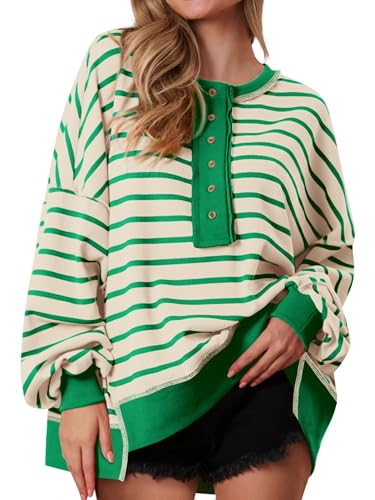 Striped Beige Green