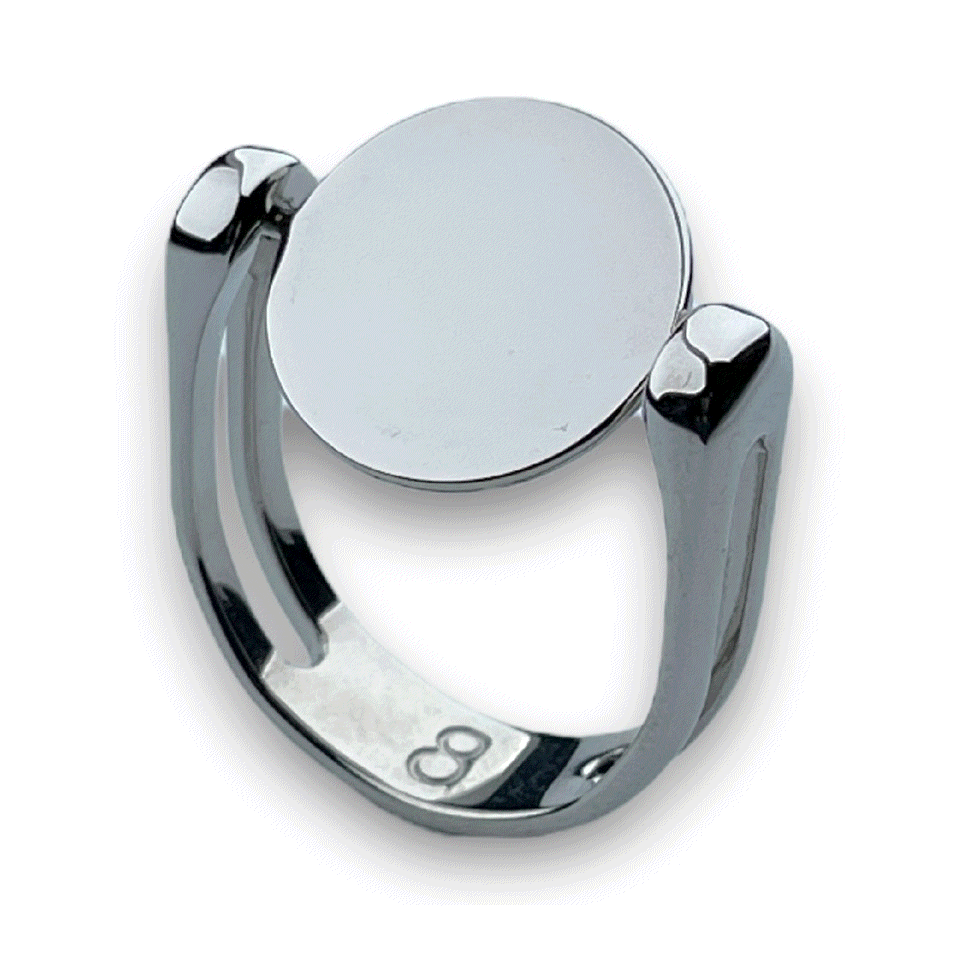 Circle Shaped Solid Fidget Ring for Anxiety Relief - Stress Relieving Sensory Ring for Adults & Kids - Perfect for ADHD, Focus, and Office Use