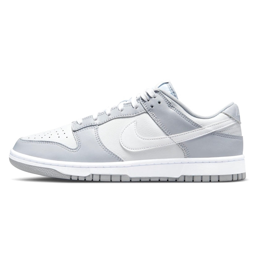 Nike Dunk Low Pure Platinum Grey White Sneakers - Men's & Women's Casual Shoes for Streetwear & Everyday Wear