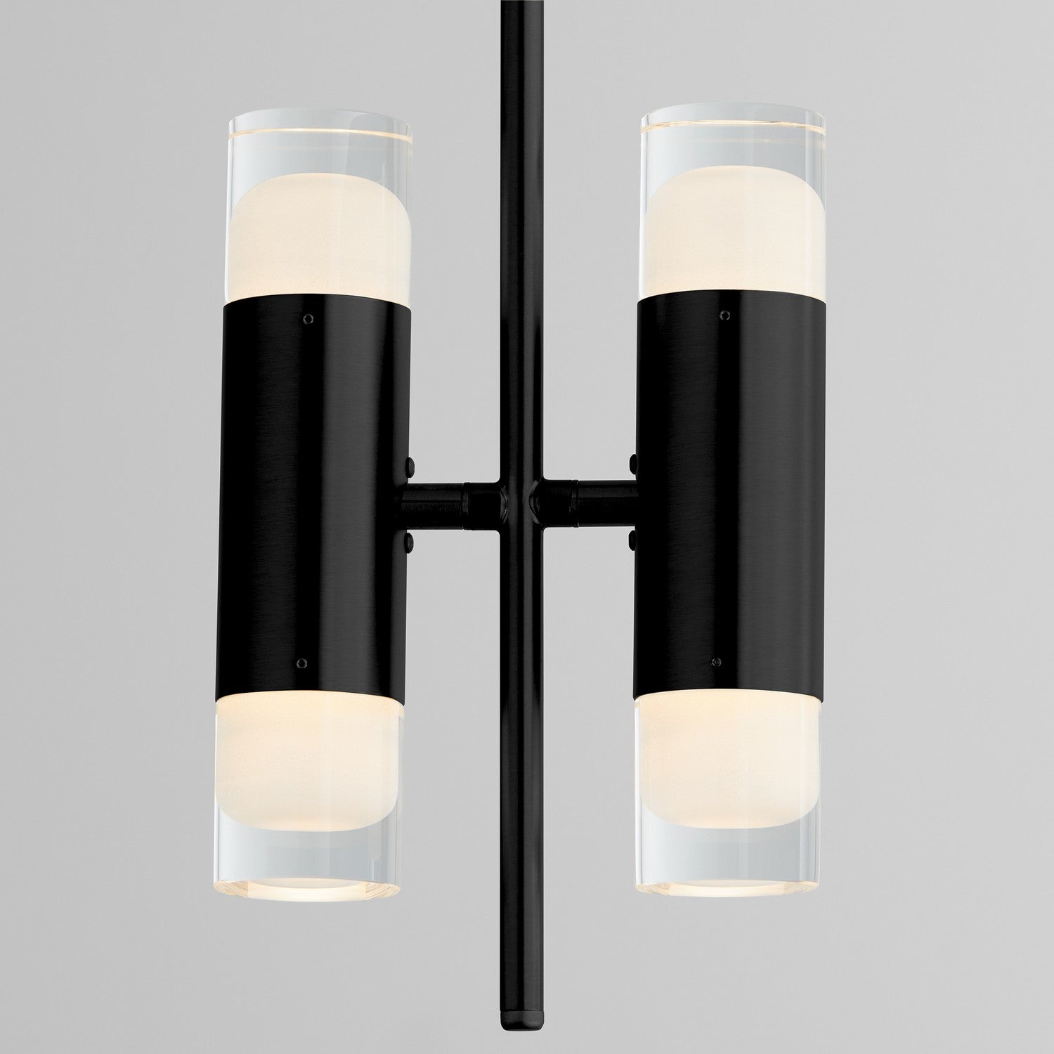 Modern Black Oxygen Alarum 3 6094 15 4 Light CCT Pendant Light - Adjustable Brightness for Kitchen Island, Dining Room & Bedroom Lighting
