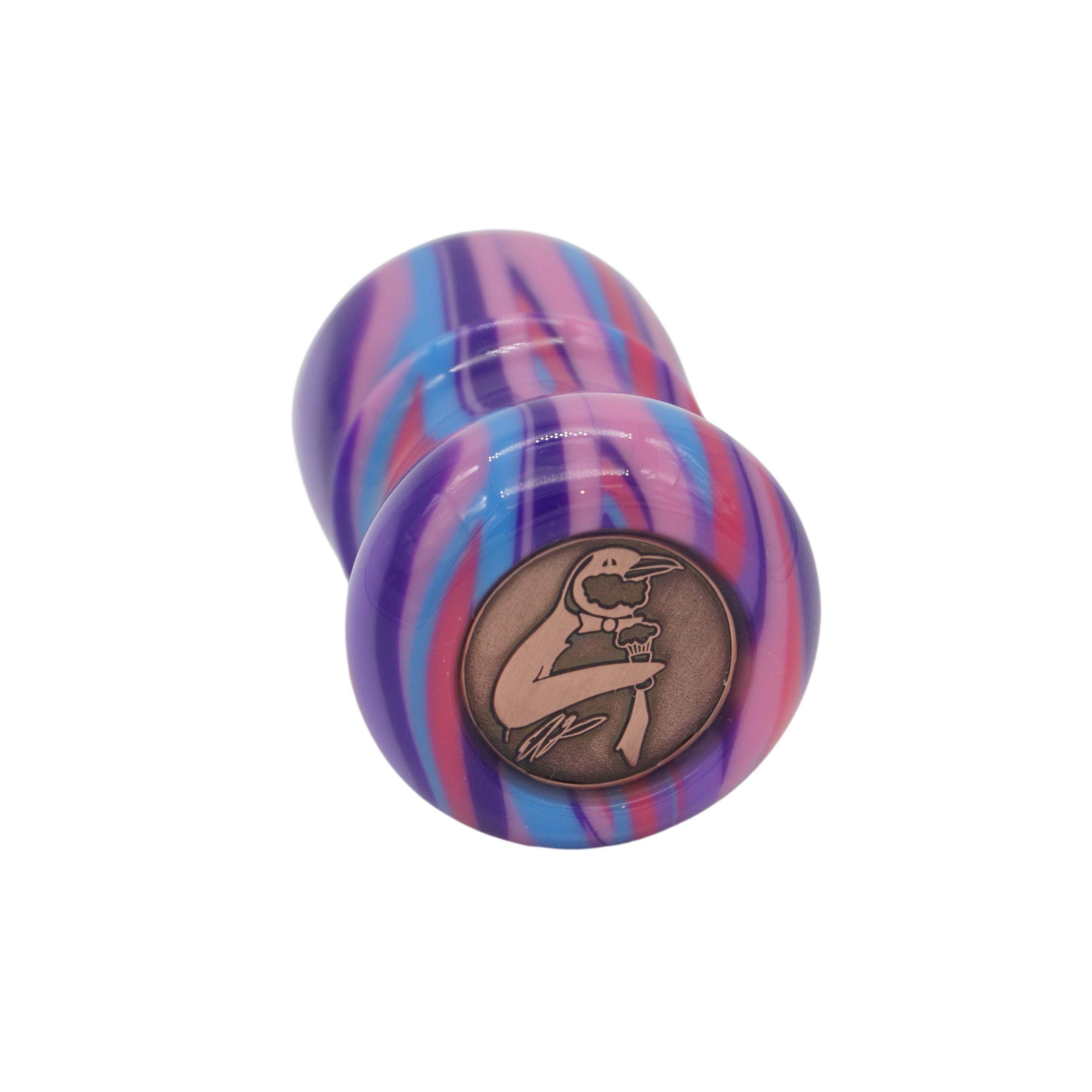 Premium Handcrafted Purple Haze Shaving Brush Handle - Fits 24mm & 26mm Knots - Perfect for Wet Shaving & Grooming Gifts for Men