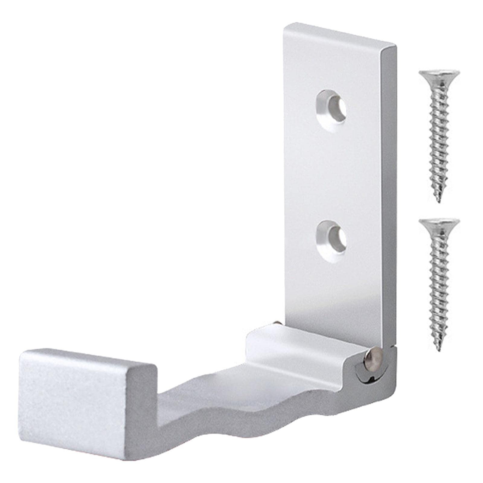 Foldable Wall Hooks for Hanging - Reusable Coat Hooks for Hats, Towels, Robes & Bags - Space Saving Silver Hooks for Tiles, Windows & Shower - Perfect for Home, Dorm & Office Organization