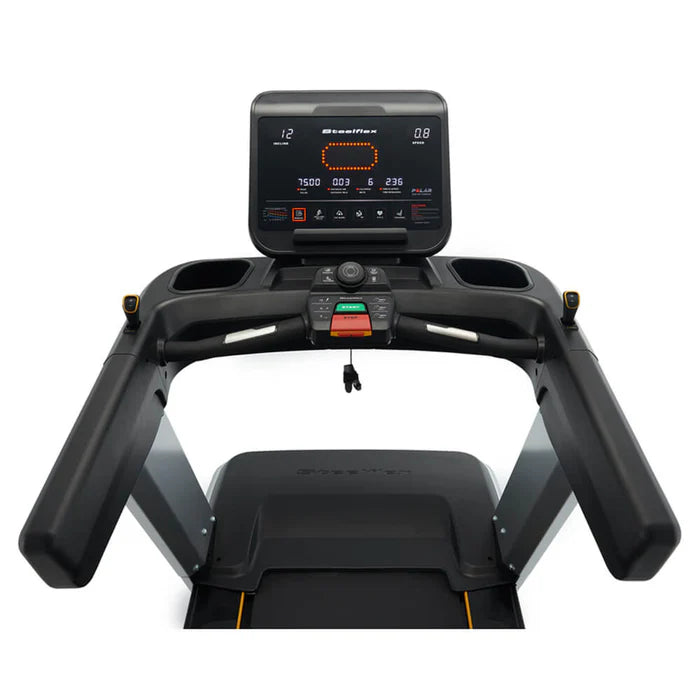 Steelflex PT20 Commercial Treadmill - Heavy Duty Gym Equipment for Home & Fitness Studios | Cardio Training, Running & Walking Workouts