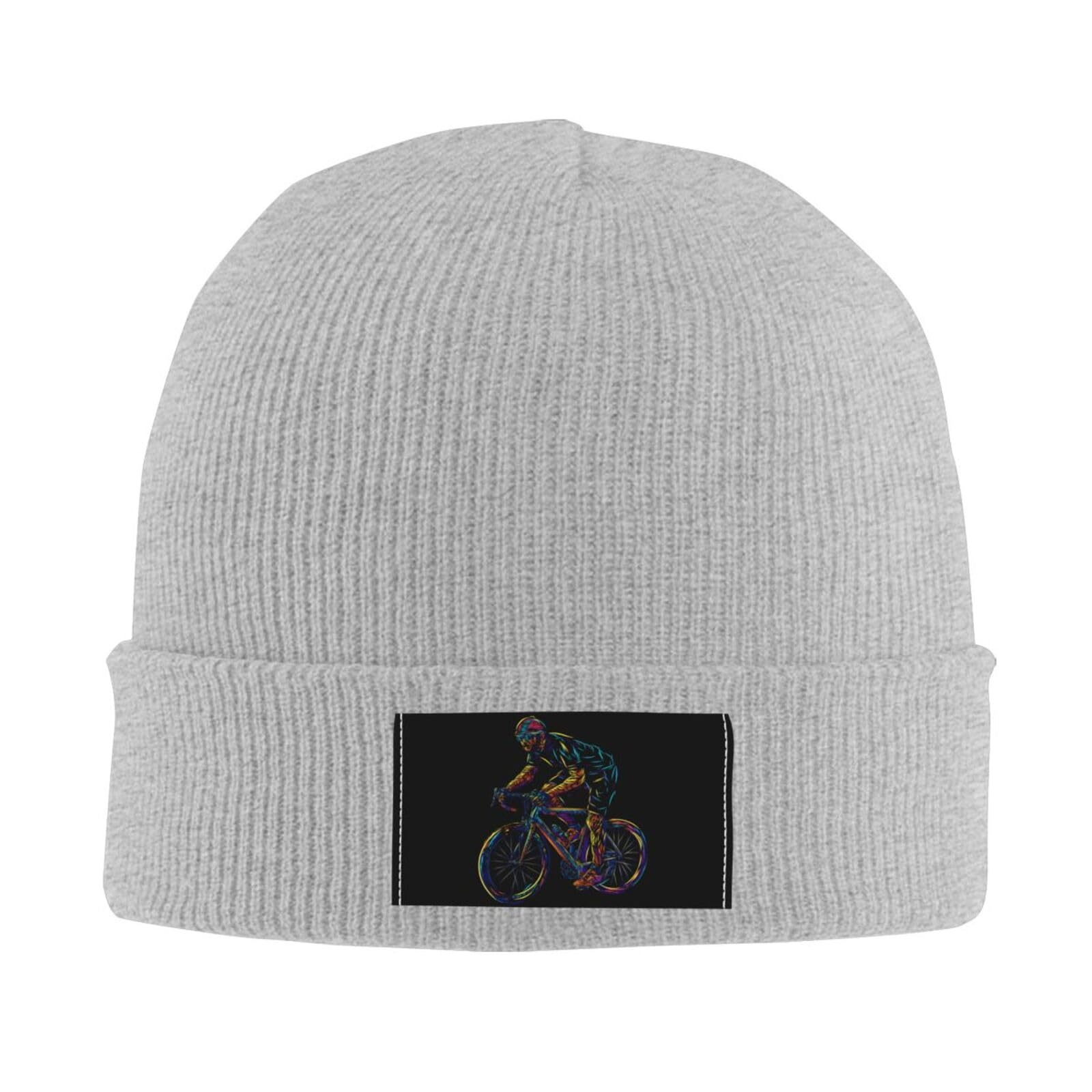 Men's & Women's Knit Cuffed Beanie Hat - Winter Warm Skull Cap for Cycling & Outdoor Activities | Unisex Fashion Accessory for Cold Weather