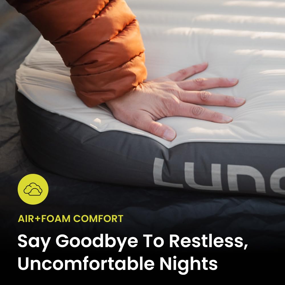 Luno AIR+Foam PRO Camping Mattress - Tall 4.5