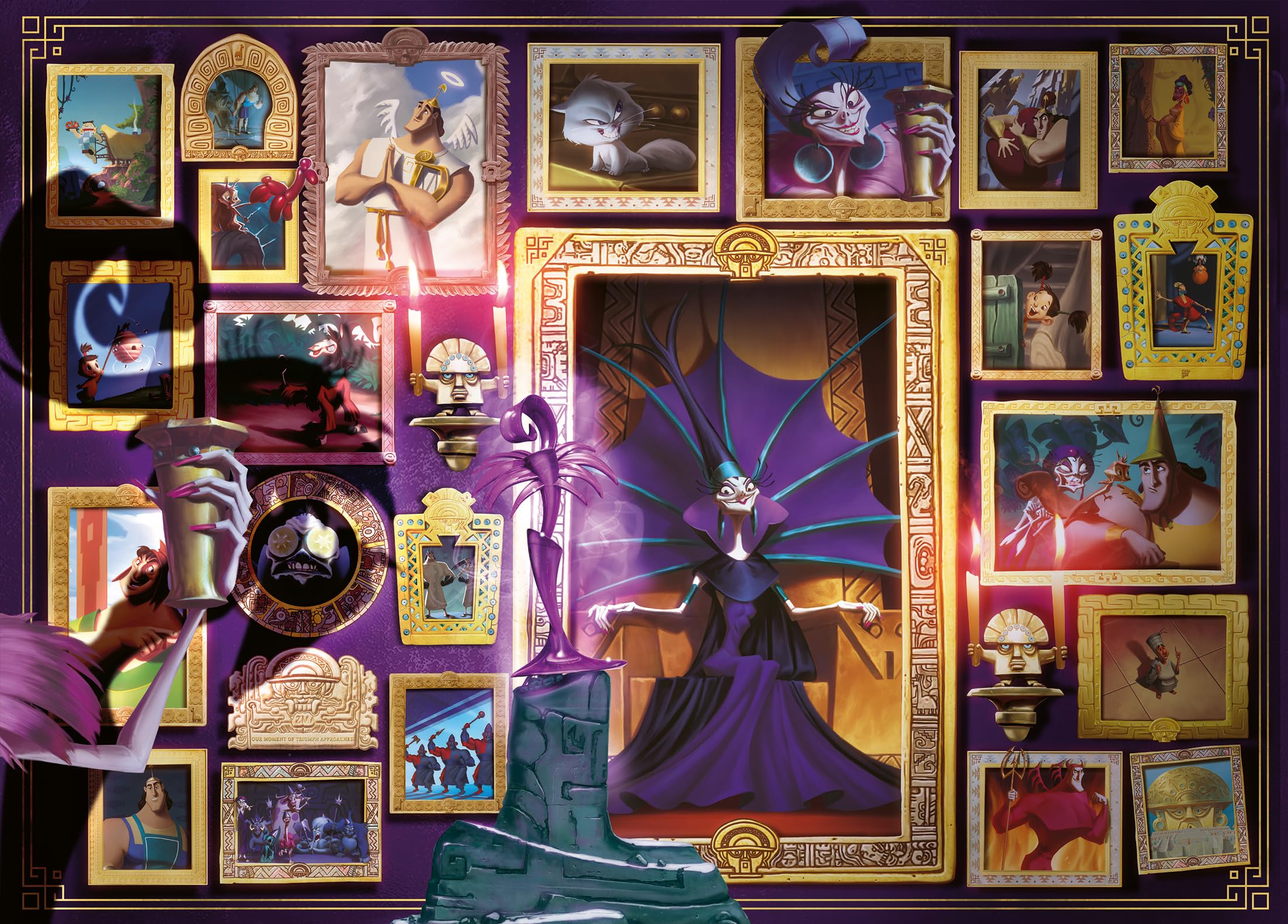 Ravensburger Disney Villainous Yzma 1000-Piece Puzzle for Adults & Teens 14+ | High-Quality Jigsaw Puzzle | Perfect for Family Game Nights & Disney Fans Collection