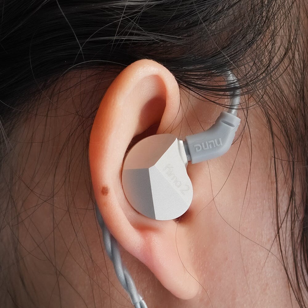 DUNU Kima2 DLC Composite Diaphragm Dynamic Driver IEM Earphones - High Resolution Audio for Music Lovers & Audiophiles - Perfect for Studio Monitoring, Gaming & Travel