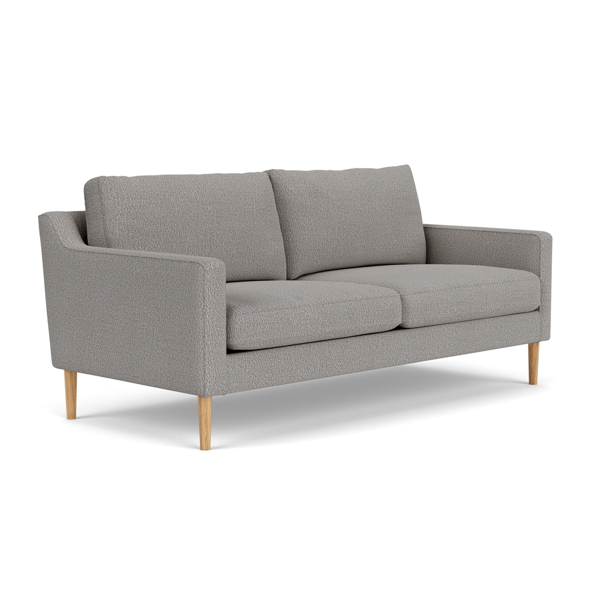 Astha Boucle 2 Seater Sofa - Modern Upholstered Loveseat for Small Spaces | Perfect for Apartments, Living Rooms & Cozy Home Decor