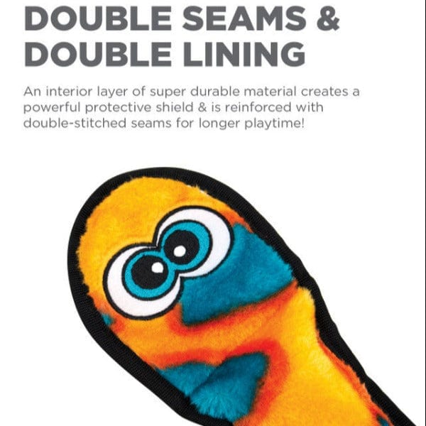 Outward Hound Invincibles Snake Dog Toy - Durable Chew-Proof Plush Toy for Aggressive Chewers, Interactive Play & Training - Perfect for Large & Small Dogs, Indoor & Outdoor Use