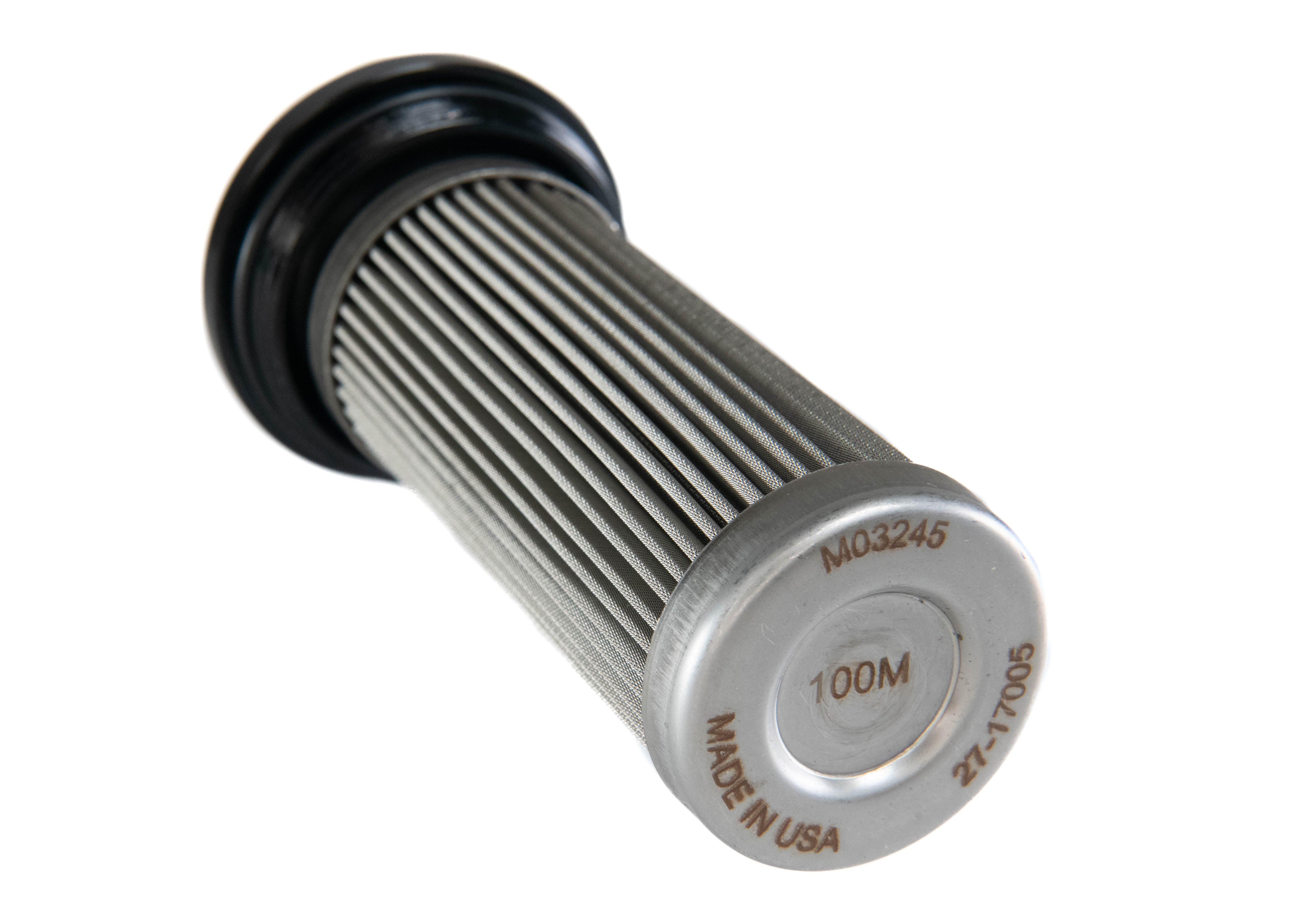 Fluidworks Dual Inlet 12GPM 100 Micron Pre Fuel Filter with Mounting Bracket - Compatible with Diesel Engines, Marine & Industrial Equipment (Model 27 173)