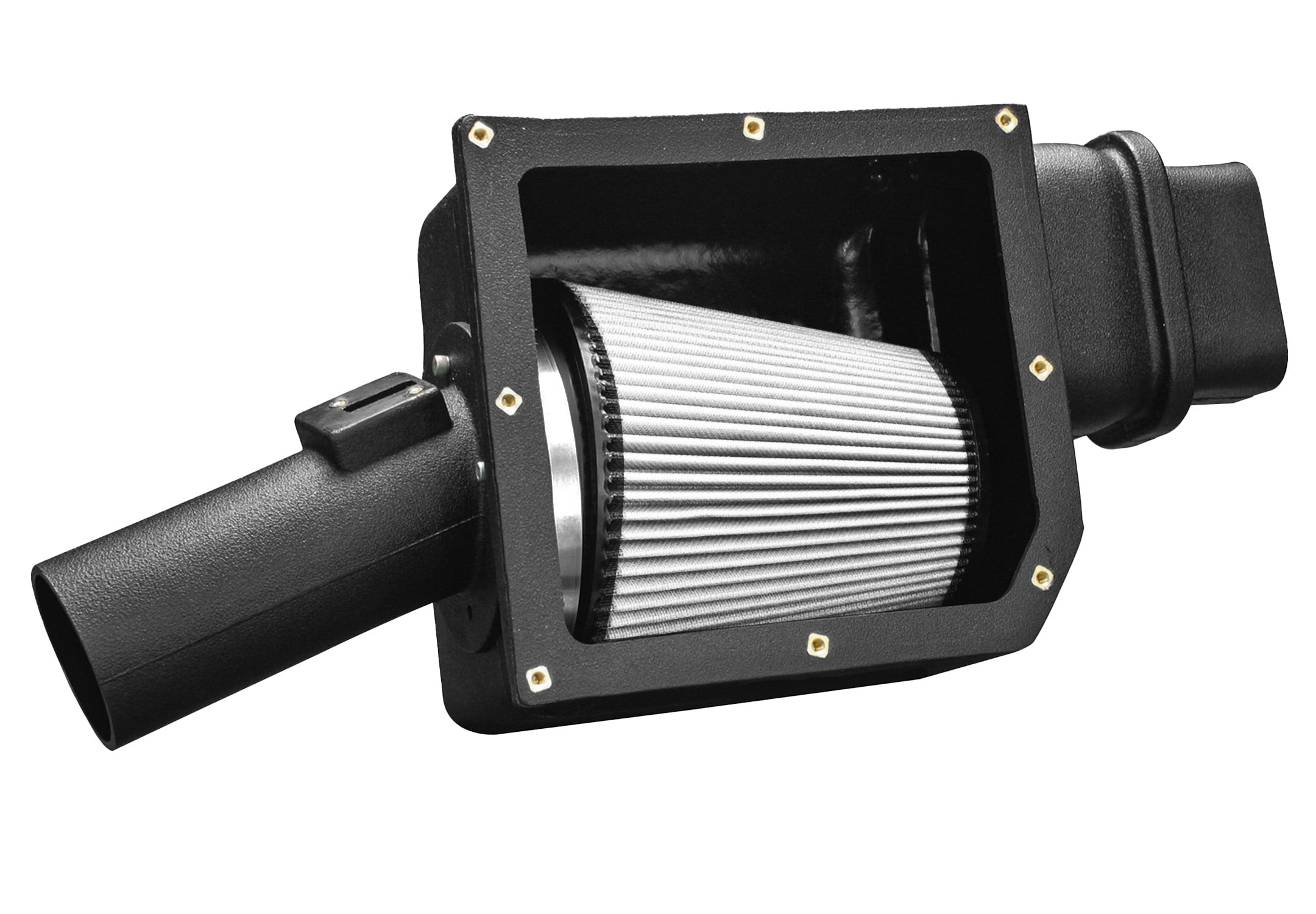 2005-2017 Nissan Frontier Air Intake System - High Performance Enclosed Air Box Compatible with Pathfinder & Xterra - 403440DF Dry Filter - Improve Engine Power & Fuel Efficiency for Off-Road & Daily Driving