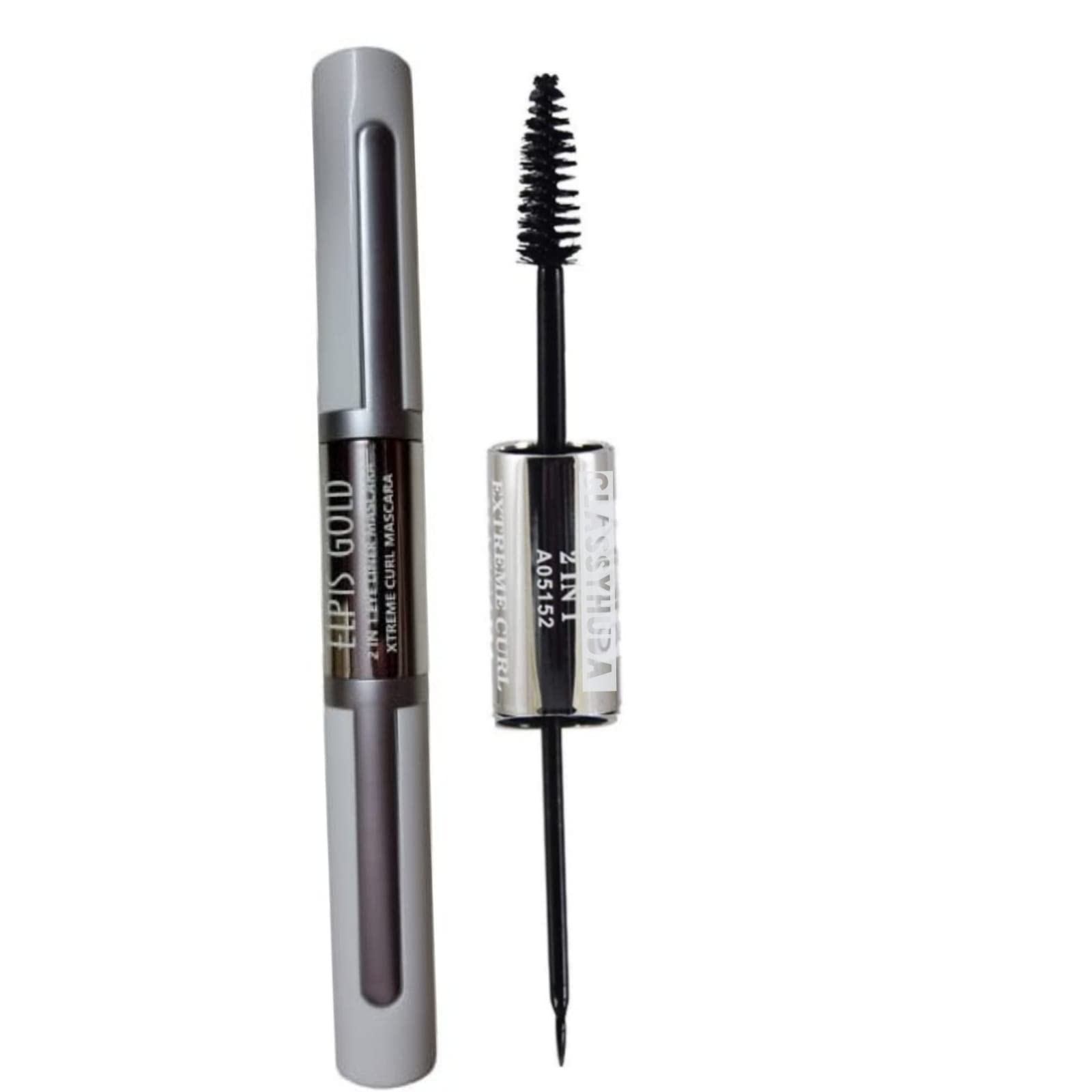 Huda Professional Waterproof 2-in-1 Eyeliner & Mascara - Long Lasting, Smudge Proof Eye Makeup for All-Day Wear | Perfect for Work, Parties & Special Occasions