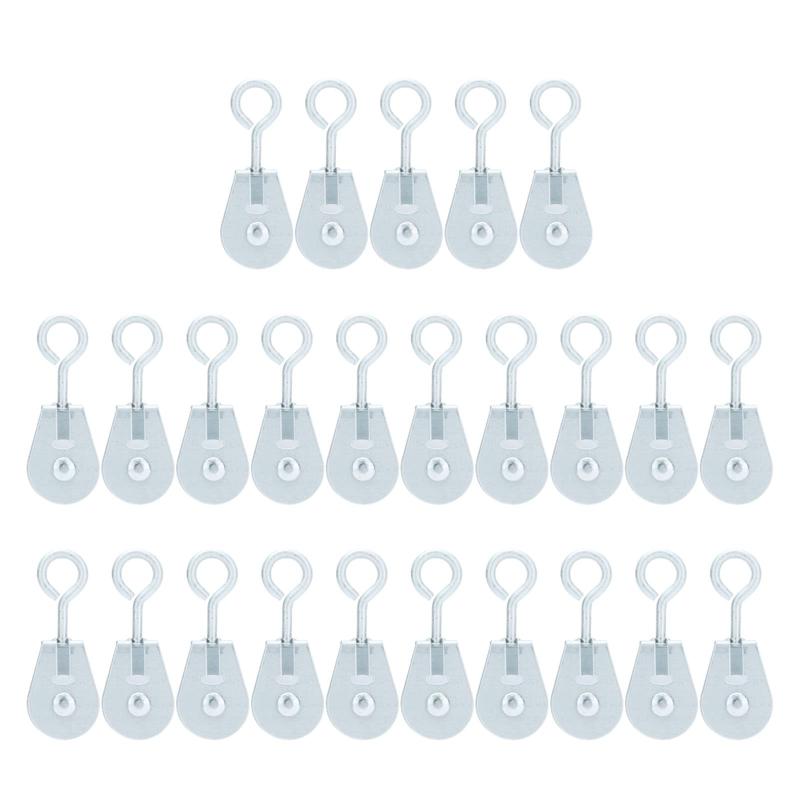 Durable Greenhouse Pulley Set - 25 Pack Heavy Duty Agriculture Waterline Pulleys for Efficient Greenhouse & Farm Irrigation Systems | Ideal for Hanging Plants, Irrigation Lines & Greenhouse Equipment