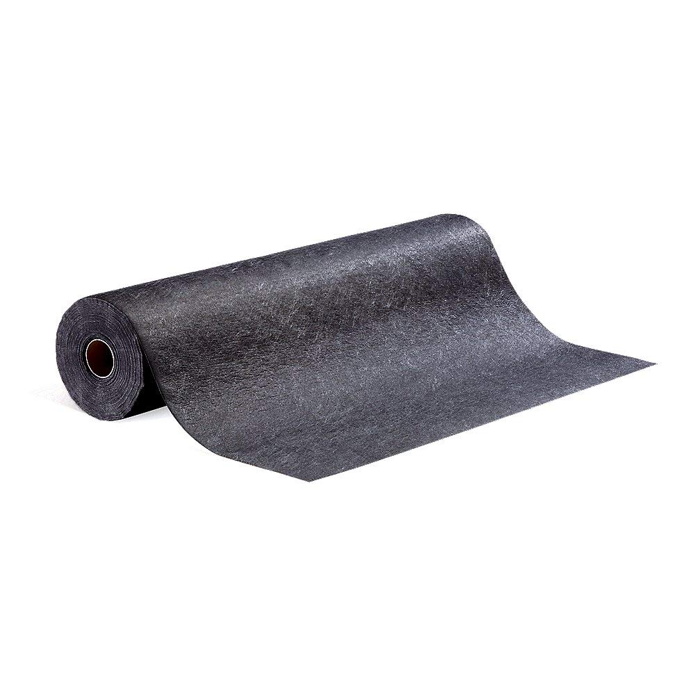 GRP48200-BK New Pig Grippy Floor Mat - 4' x 100' Industrial Entrance Mat with Adhesive Backing - Heavy-Duty Black Mat Runner for Warehouse, Factory & High-Traffic Areas - Slip-Resistant, Durable Floor Protection