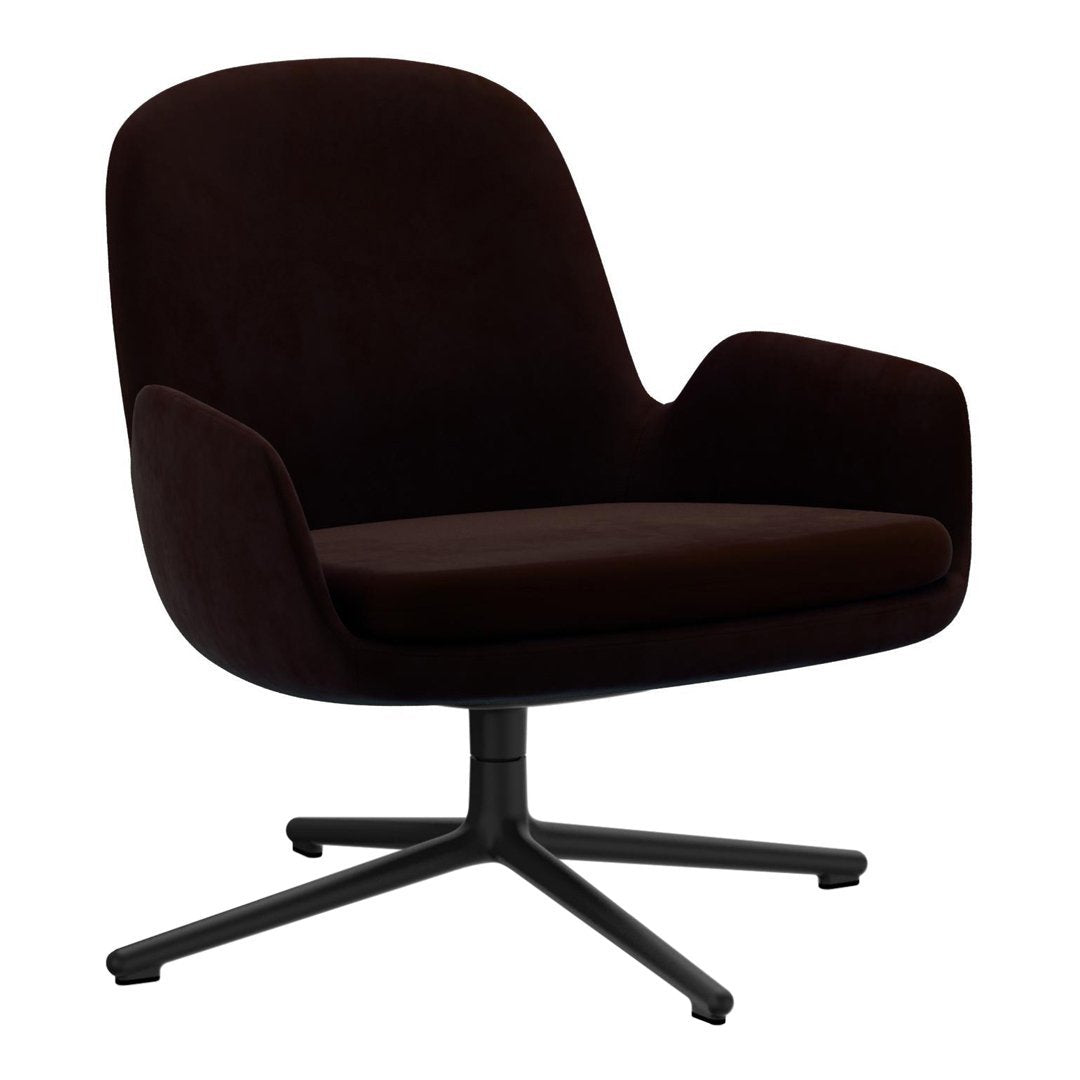 Era Lounge Chair - Modern Low Swivel Recliner for Living Room, Bedroom & Office - Comfortable Relaxation & Stylish Decor
