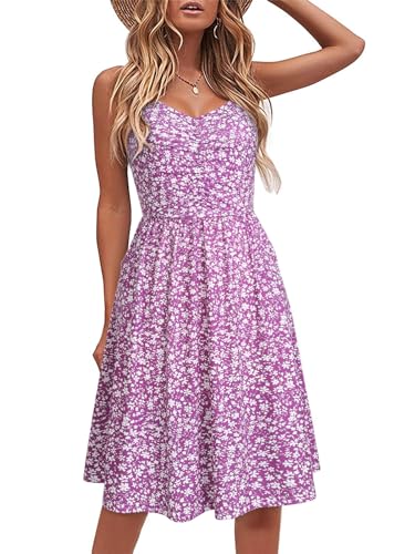 Purple W Floral