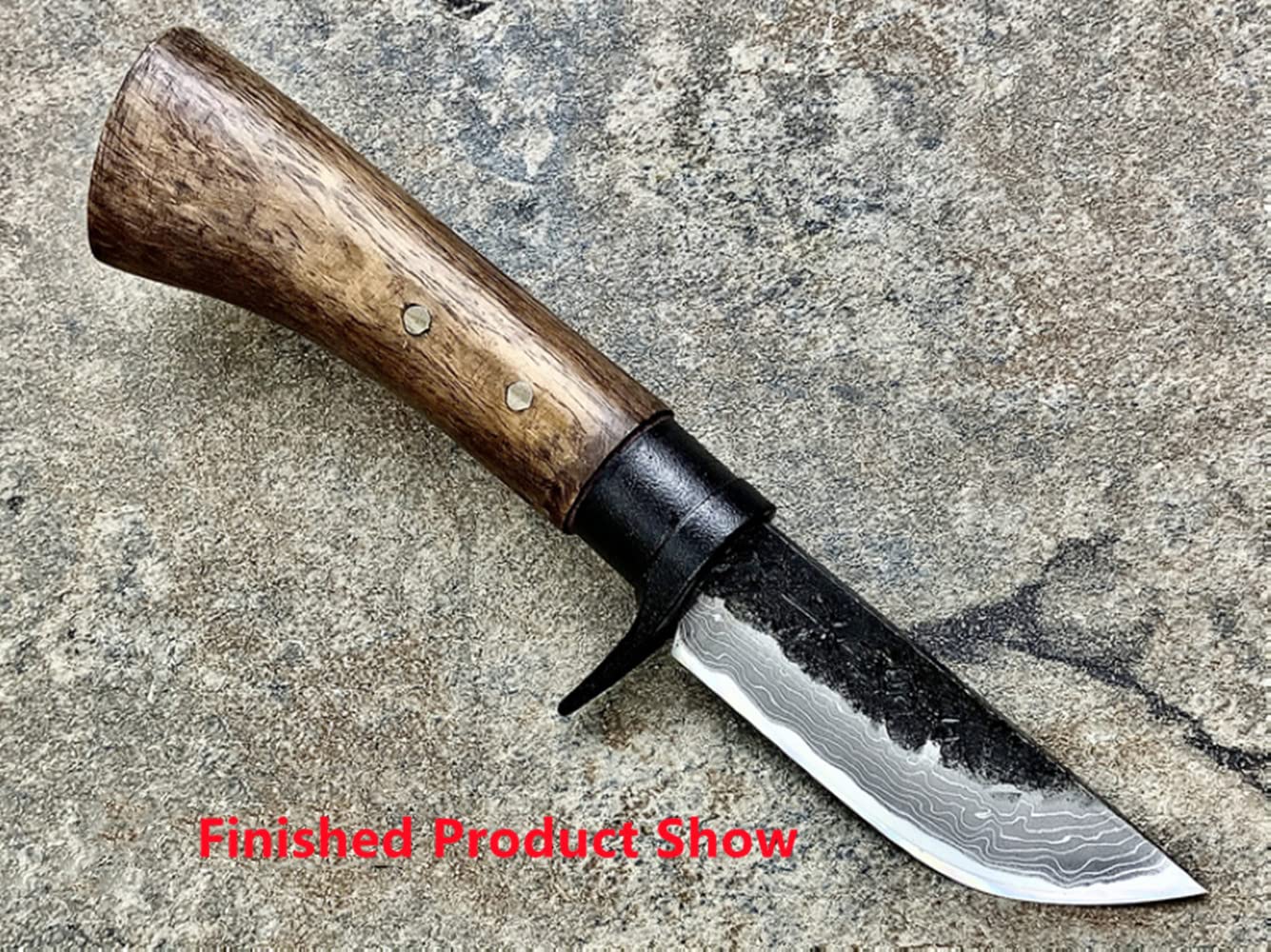 Premium Damascus Steel Knife Blank - VG10 Stainless Steel, HRC60, 200x25x2.5mm - Custom Handmade Knife Making Billet for DIY, Hunting, Bushcraft & Culinary Knives