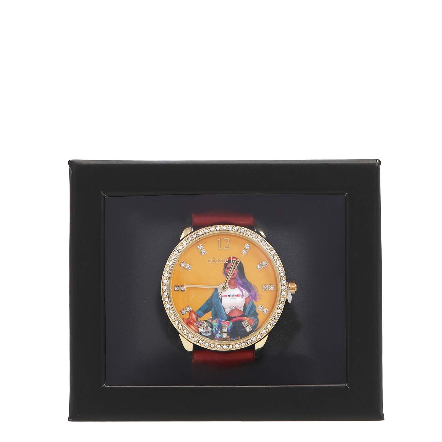 Classic Diamond Dash Watch for Women - Elegant Luxury Timepiece with Sparkling Crystals - Perfect for Formal Events, Office Wear & Special Occasions