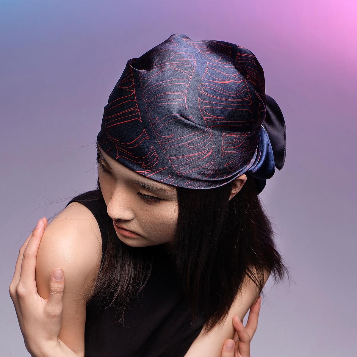 POP MART SKULLPANDA The Sound Series Scarves - Stylish Unisex Fashion Accessory for Music Lovers, Perfect for Concerts, Parties and Daily Wear