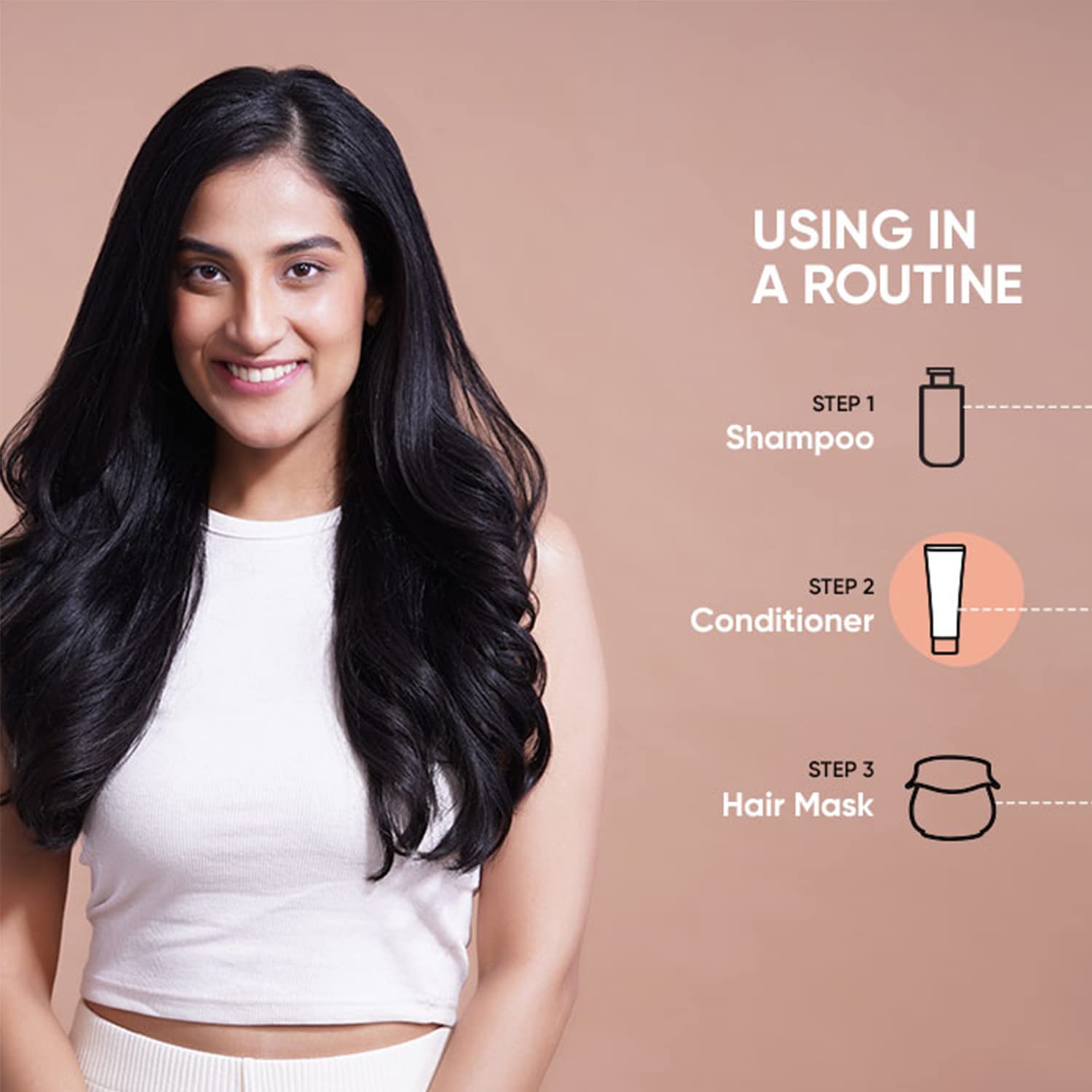 Dot & Key Moringa & Argan Oil Frizz Control Smoothing Hair Conditioner for Dry Hair | Sulfate-Free Formula for Strong & Silky Hair | Unisex Hair Care (120ml) | Perfect for Daily Use & Post-Wash Hydration
