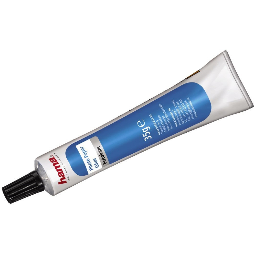 Hama Photo Glue 35g - Strong Adhesive for Scrapbooking, Photo Albums & DIY Crafts - Perfect for Paper, Cardboard & Photos - Quick-Drying & Acid-Free