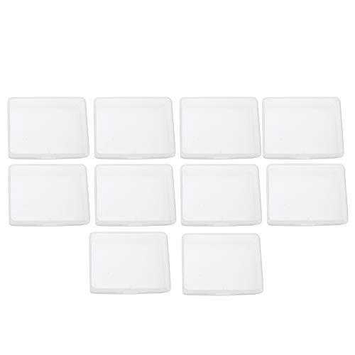 Clear Plastic Storage Box - Portable Transparent Organizer for Cotton Swabs, Tattoo Tools & Small Items | Home, Salon, Travel & Craft Organization Solution