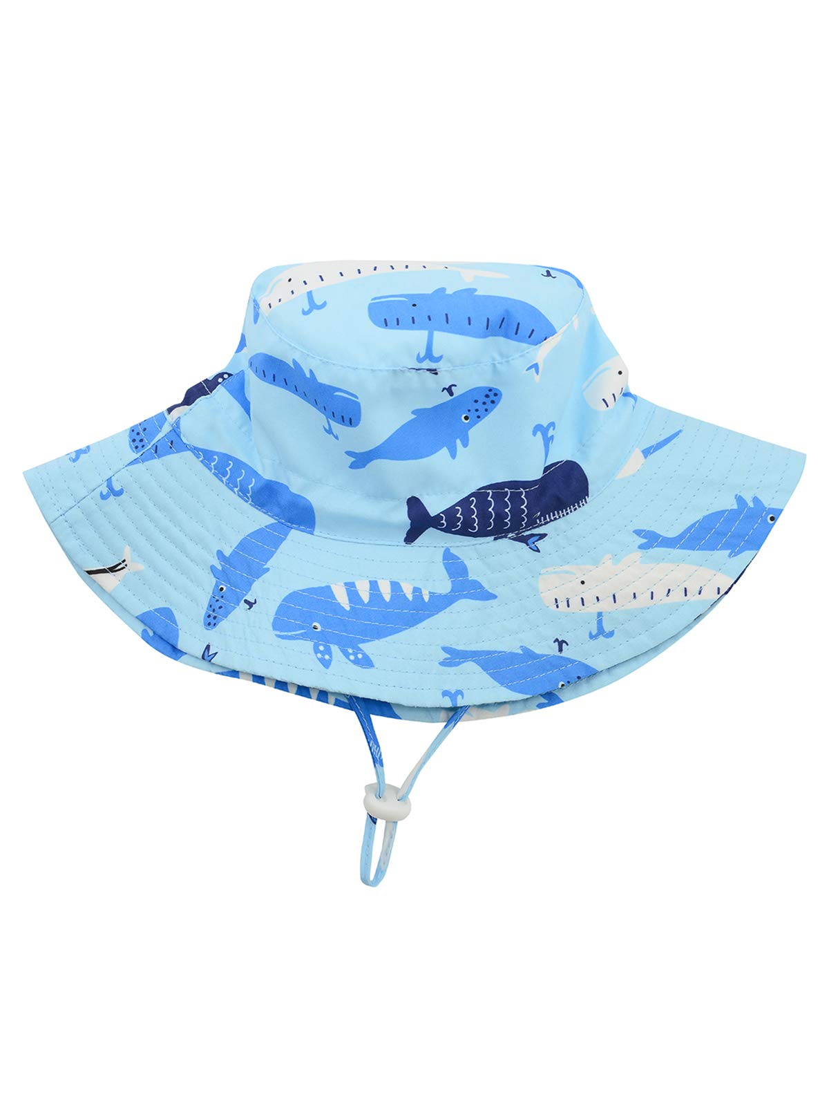 UPF 50+ Baby Sun Hat for Toddlers - Wide Brim Bucket Hat for Boys & Girls - Summer Beach Hat with Sun Protection - Perfect for Outdoor Play, Pool Days & Park Adventures