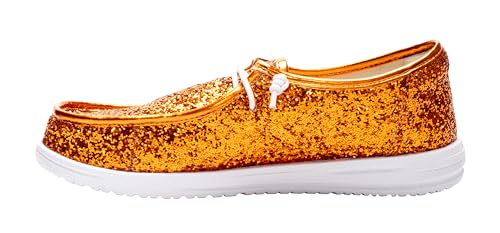 Orange Glitter