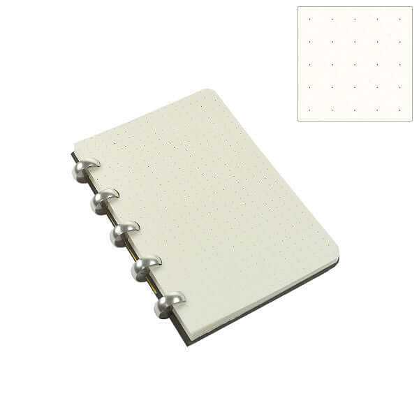 Atoma Elegant Disc Bound Refillable Notebook 5.5