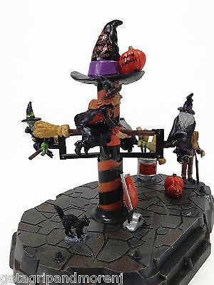 Halloween Decor - Sweepy McCurdles Broom Sculpture | Spooky Home & Party Decoration for Halloween Festivities