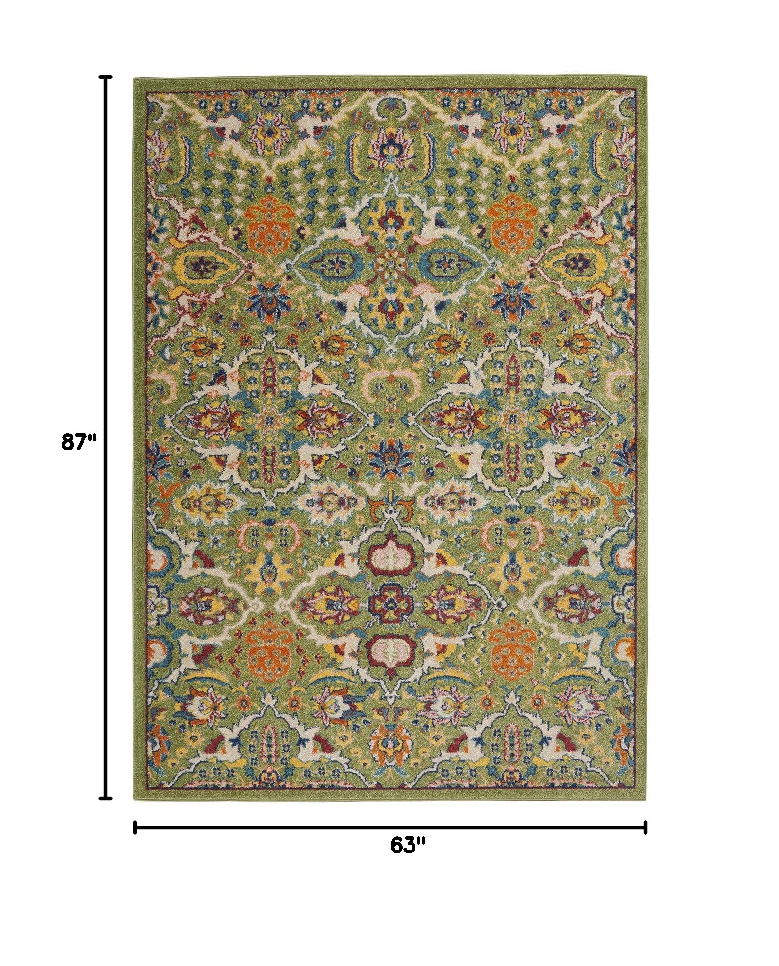 Nourison Allur Traditional Sage Ivory 5'3