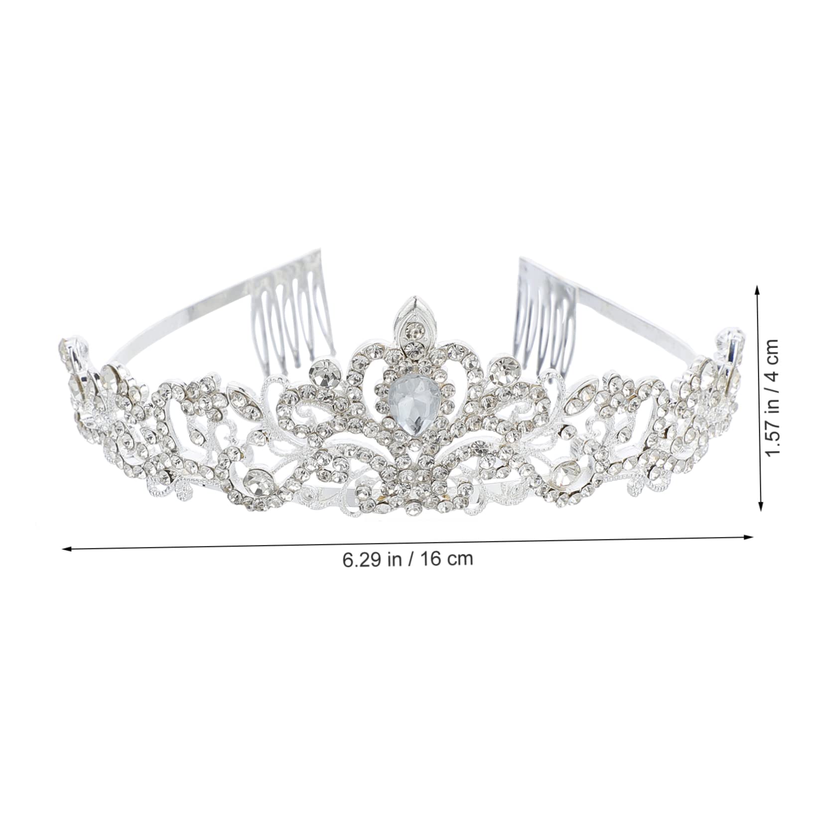 Minkissy 2pcs Prom Queen Sash & Crown Set with Rhinestones for Wedding Dance Parties
