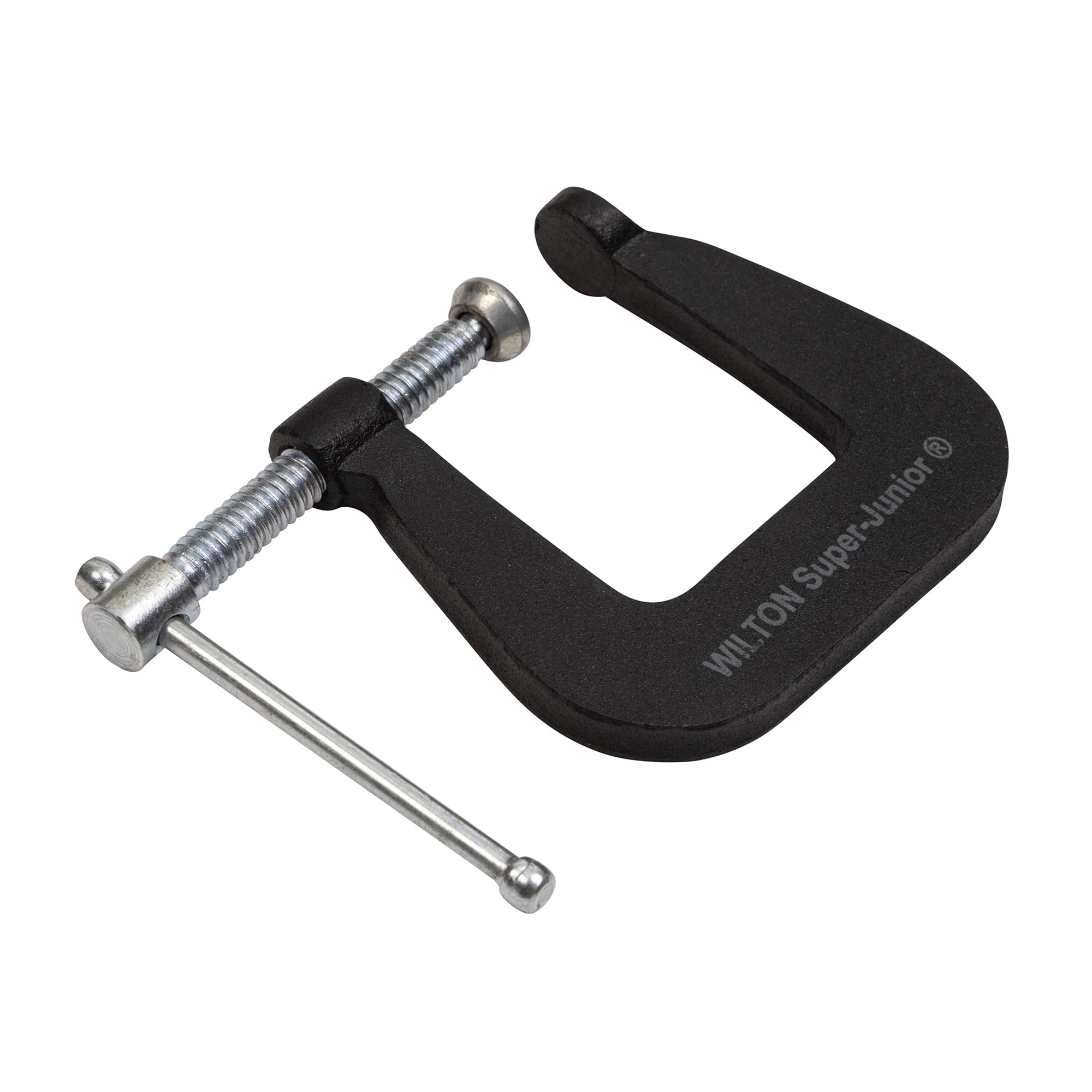 Wilton Super-Junior C-Clamp - 1 Inch Opening Capacity, 1.5 Inch Throat - Heavy Duty Metal Clamp for Woodworking, Metalworking & DIY Projects (Model 51) - Perfect for Securing Materials During Drilling, Sawing & Gluing