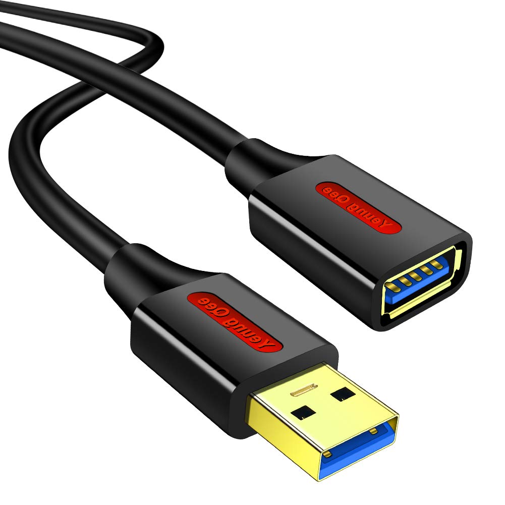 Yeung Qee 4M USB 3.0 Extension Cable - High Speed A Male to A Female Data Transfer Cord for Flash Drive, Keyboard, Mouse, Gaming Consoles & Printers | Perfect for Home Office, Gaming Setup & PC Accessories