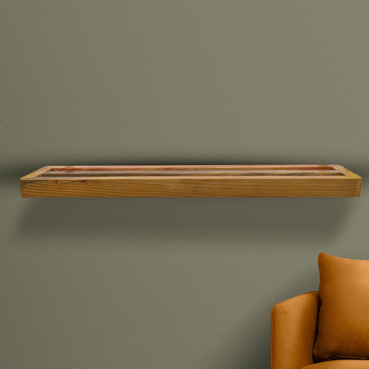 Premium Wooden Hanging Towel Rack - Bathroom & Living Room Organizer with Rustic Design | Space-Saving Towel Holder, Stand & Hanger for Home Decor | Perfect for Small Bathrooms, Apartments & Farmhouse Style