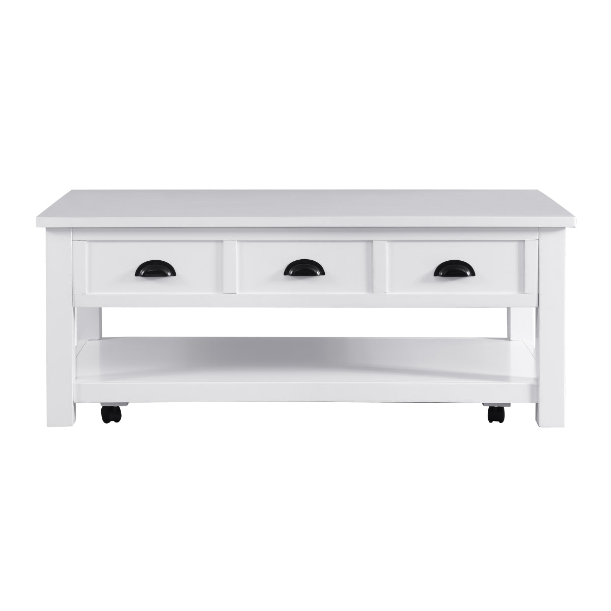 Champlain Lift Top Coffee Table with Storage - Modern Lift-Top Design with Hidden Storage Compartment for Living Room, Office, or Small Spaces