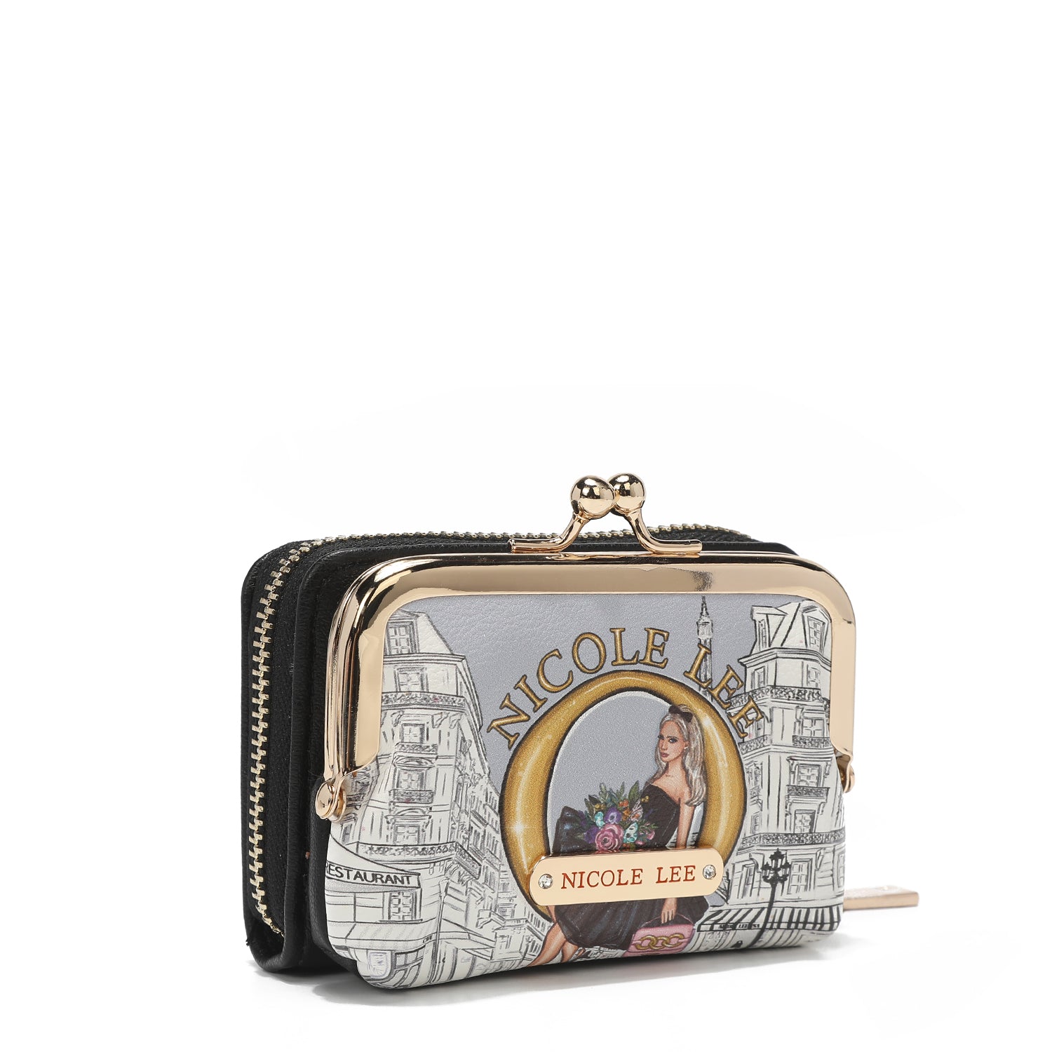 MANUELA Mini Wallet for Women - Slim RFID Blocking Credit Card Holder - Perfect for Travel, Shopping & Everyday Use