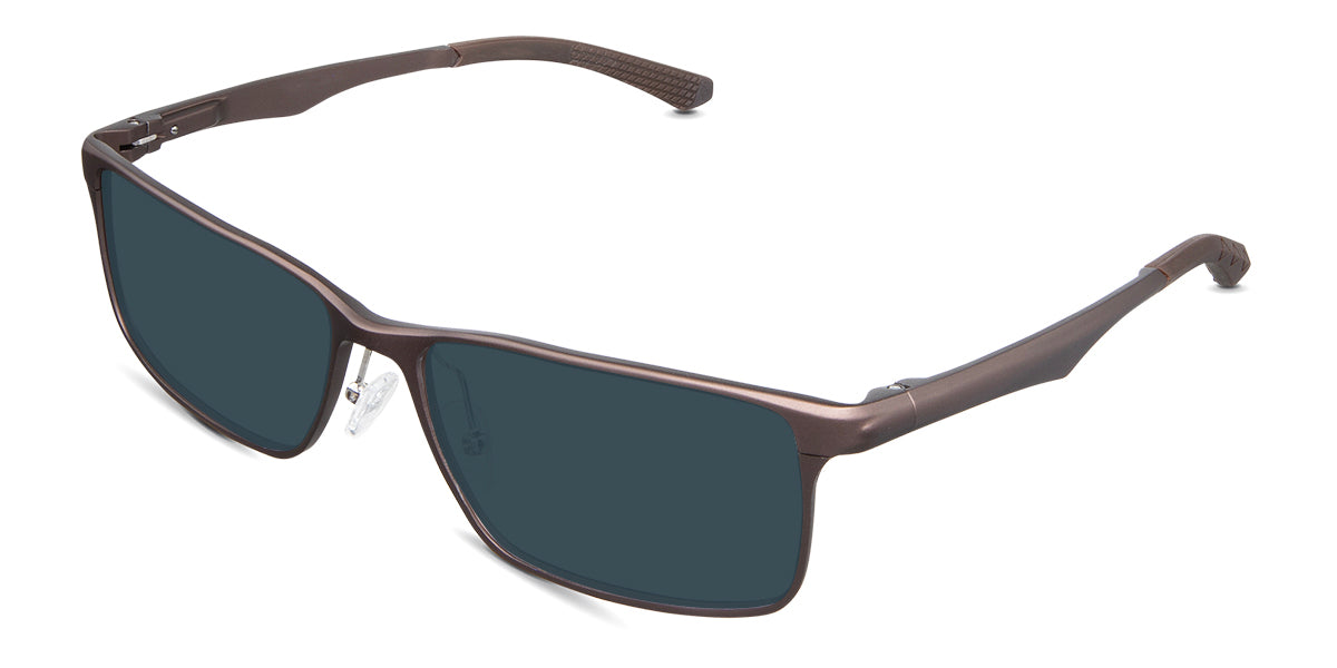 Briggs Men's Prescription Sunglasses - Polarized UV Protection Glasses for Driving, Fishing & Outdoor Activities
