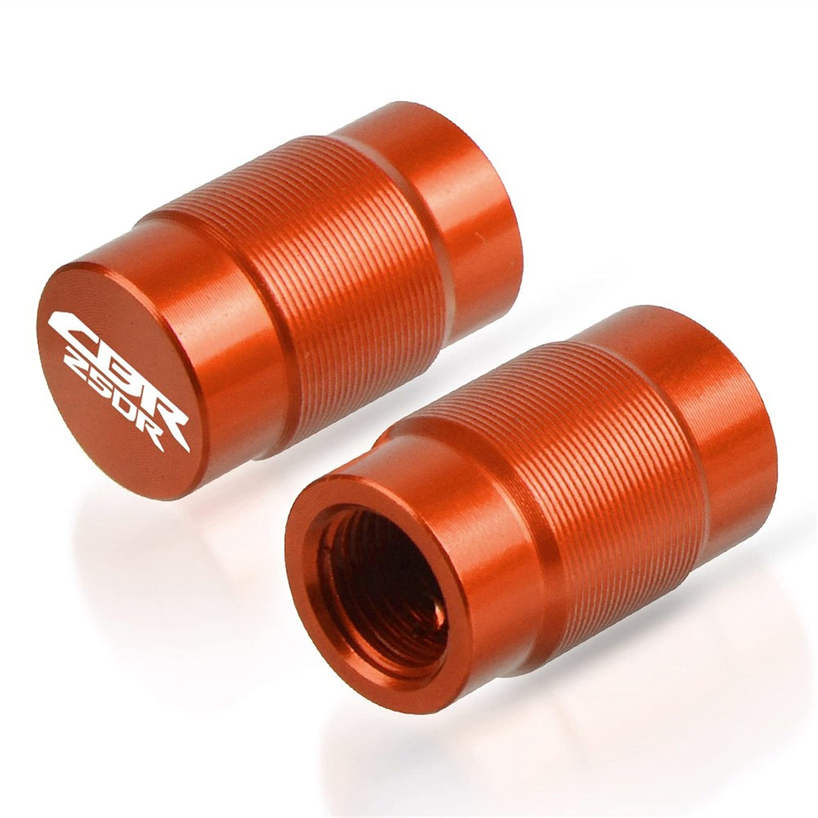 Premium CNC Aluminum Motorcycle Wheel Tire Valve Caps - Airtight Covers for Honda CBR250R (2011-2018 Models) | Durable Bike Accessories for Street Riding & Long-Distance Touring