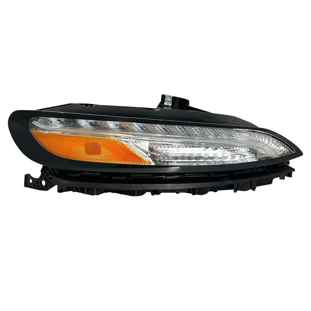 2014-2018 Jeep Cherokee RH Right Passenger Side LED Bumper Parking Light & Daytime Running Light Assembly - Turn Signal Lamp Replacement for Enhanced Visibility & Safety | Perfect for Off-Roading, Night Driving & Daily Commutes