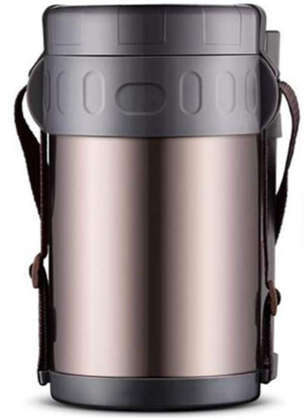 Premium Stainless Steel Insulated Food Flask - BPA Free Thermal Lunch Container with 4 Compartments for Hot Meals & Soups | Perfect for Office, School, Picnics & Outdoor Activities