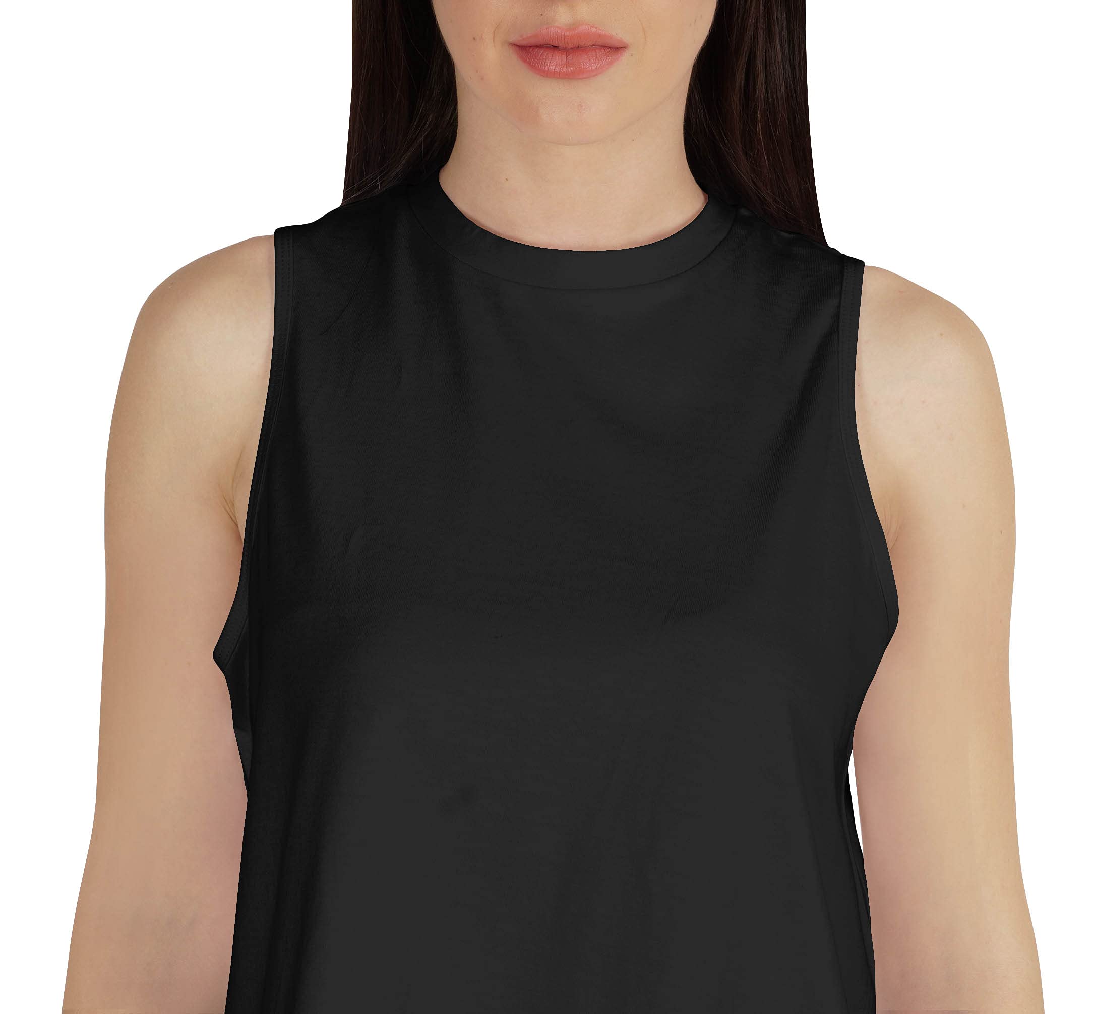 Inkmeso Women's Flowy Crop Tank Tops - Breathable Workout Shirts for Yoga, Gym & Summer Casual Wear | Comfortable Athletic Tops for Fitness & Daily Outfits