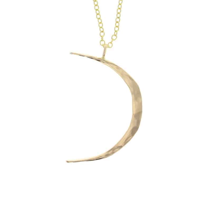 Celeste Crescent Moon Necklace for Women - 925 Sterling Silver Minimalist Moon Pendant Necklace - Perfect for Everyday Wear, Gifts, Boho & Celestial Jewelry Lovers