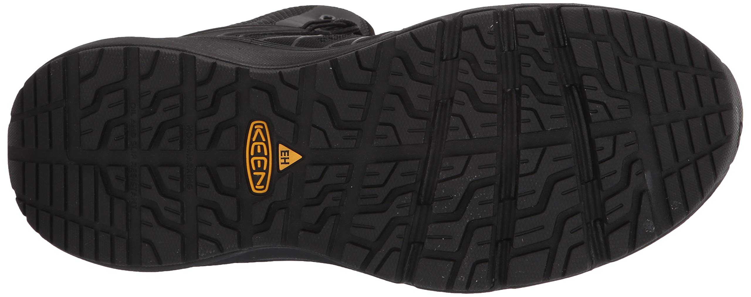 **KEEN Utility Men's Vista Energy Mid Height Composite Toe Work Boot - Durable & Comfortable Safety Shoes for Construction, Hiking & Outdoor Work**