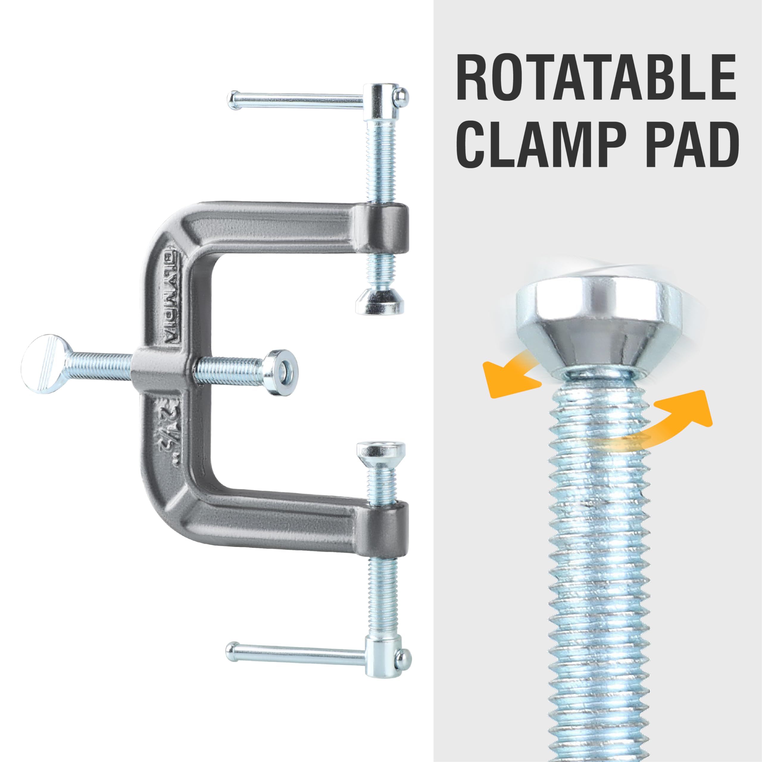 Olympia Tools 3-Way Edging Clamp - Perfect for Woodworking Projects