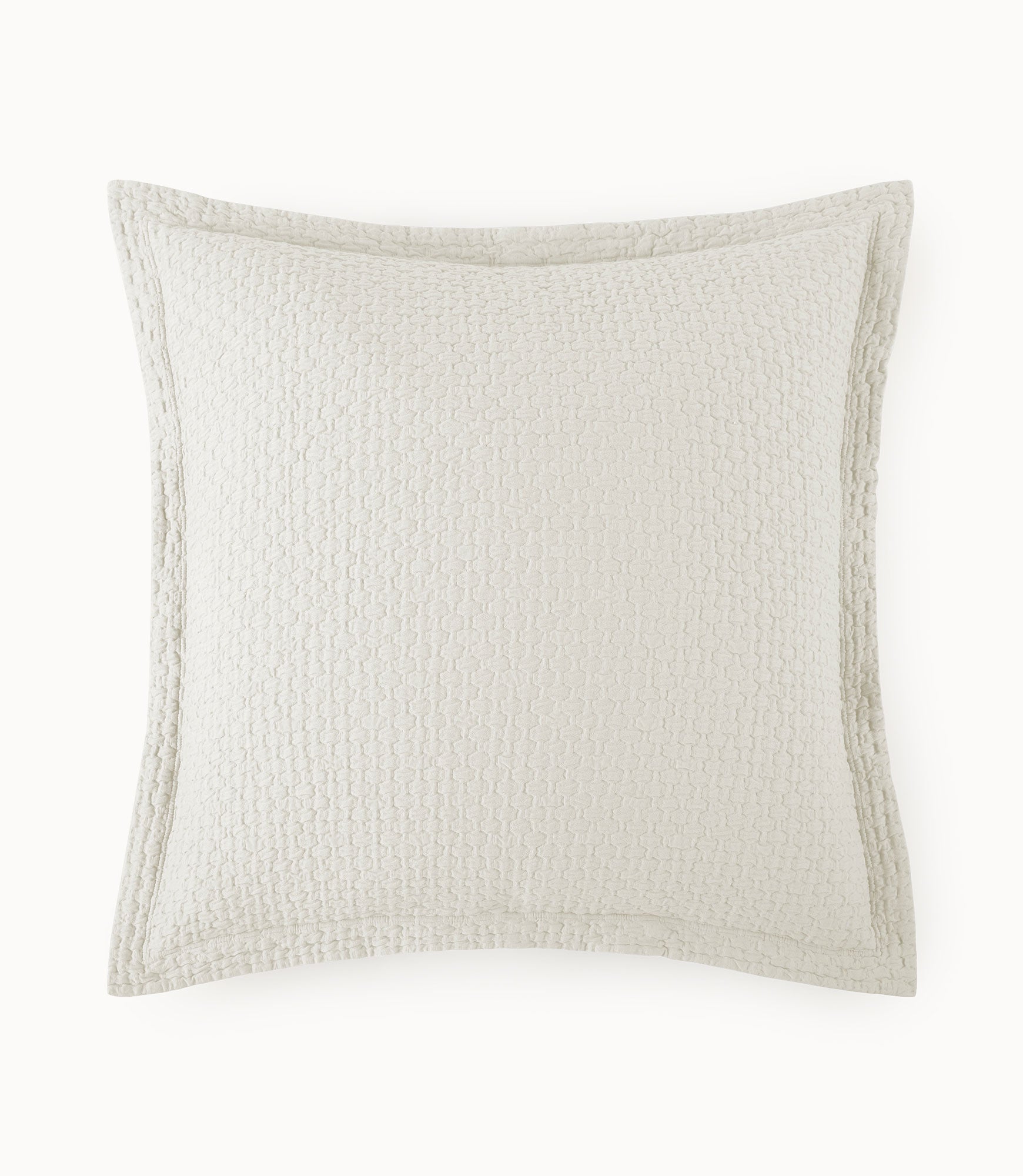 Juliet Matelassé Sham - Luxury Quilted Pillow Cover for Bedroom Decor, Home Styling & Elegant Interior Design