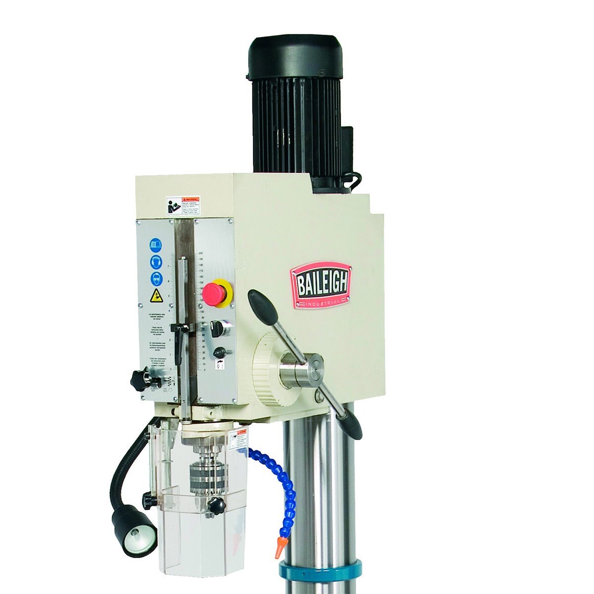 Baileigh Industrial BA9 1002872 DP-1500G Floor Drill Press - Heavy Duty Metal & Woodworking for Home Workshop & Industrial Use
